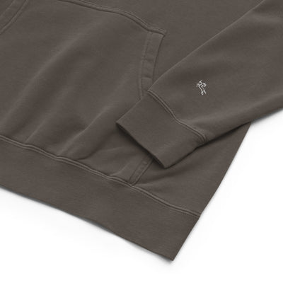 New Race Embroidered Dyed Hoodie