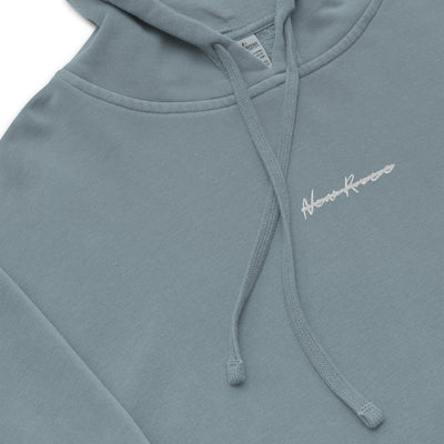 New Race Embroidered Dyed Hoodie